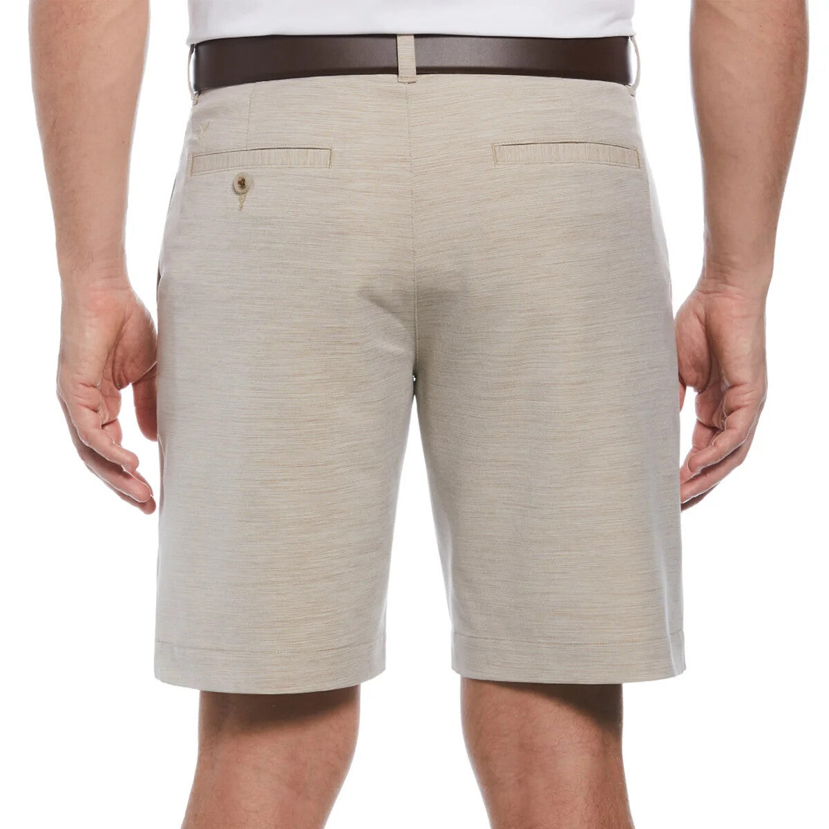 Men's Golf Shorts with Stretch Waistband Moisture-Wicking Fabric