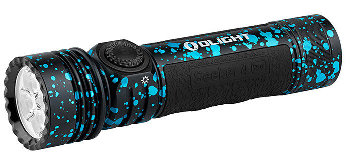 Olight Seeker 4 Pro Deep Ocean Flashlight 4600 Lumens with Holster - CW