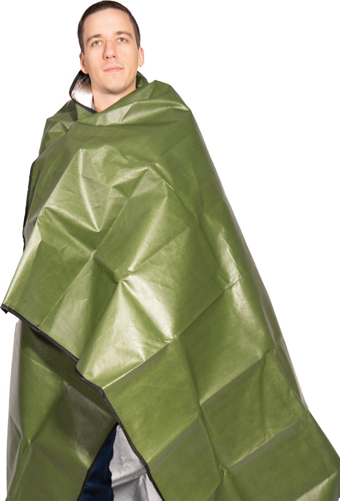 Heavy Duty Waterproof Survival Blanket - Insulated Emergency Cover, 60x84 Inches