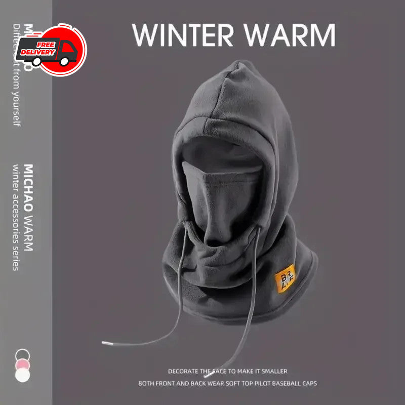 Winter Warm Hat Mask Neck Warmer 3-in-1 Windproof Balaclava for Cold Weather