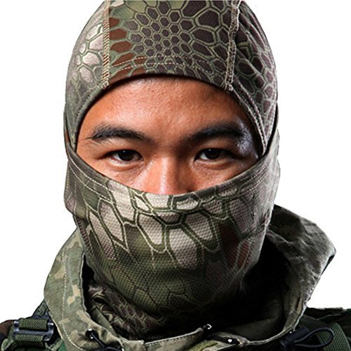 Full Face Tactical Balaclava Mask for Outdoor Snow Skiing & Hunting