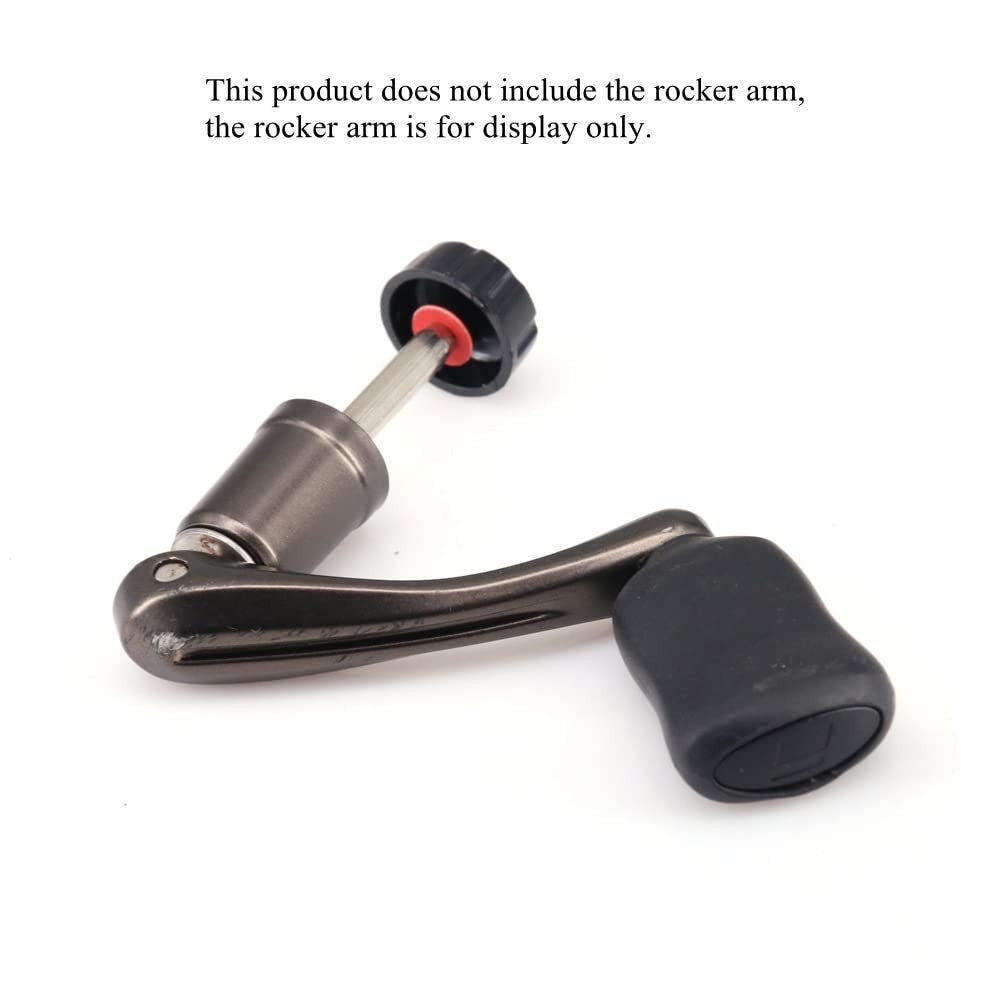 Fishing Reel Handle Screw Caps Small Black - Replacement Parts for Spinning Reels