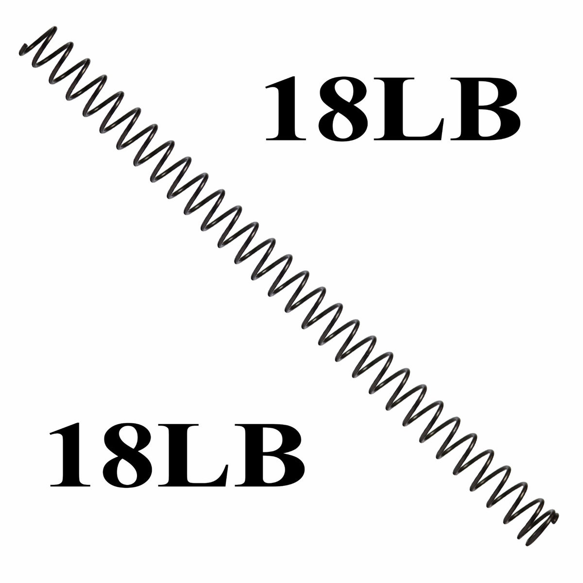 Klonimus 18LB Full Size Recoil Spring for 1911 Pistols - Standard Government