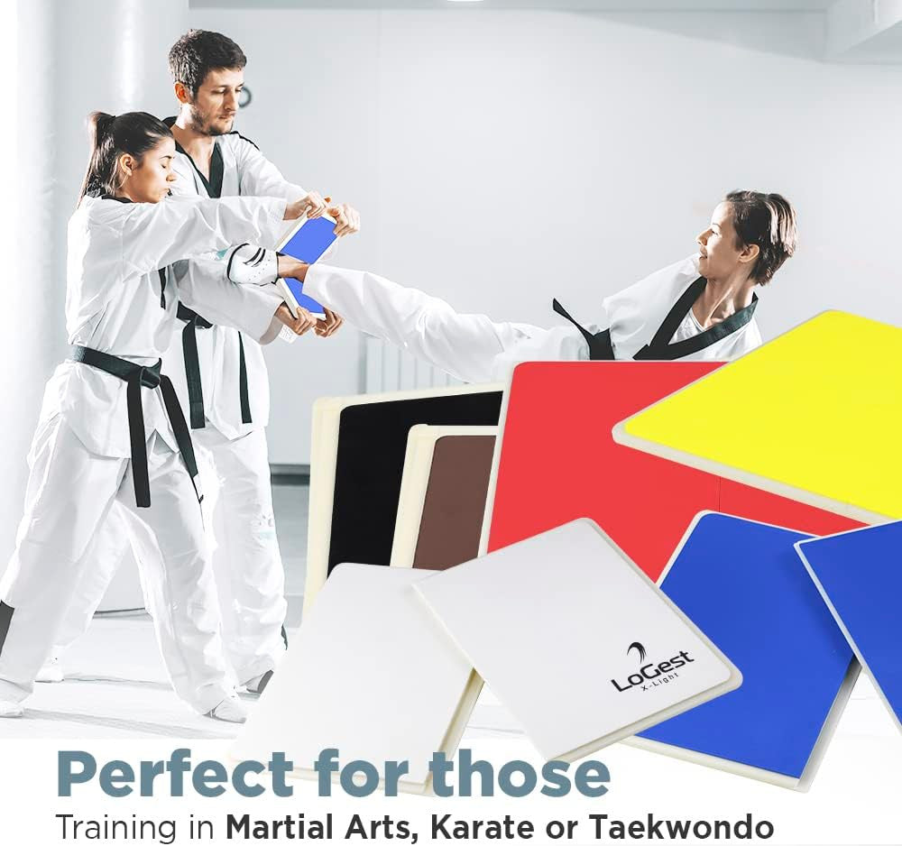 Rebreakable Martial Arts Boards for Karate, Taekwondo & MMA Training - Reusable Plastic