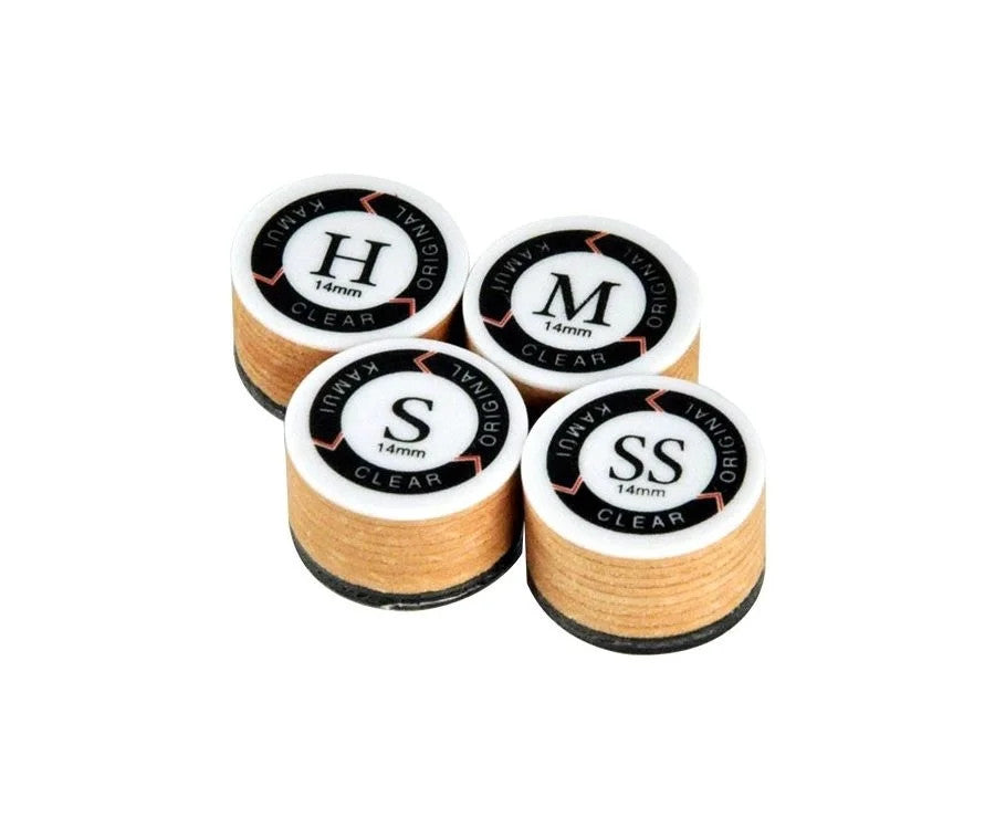 Kamui Brown Soft Original Clear Pool Cue Tip 14mm