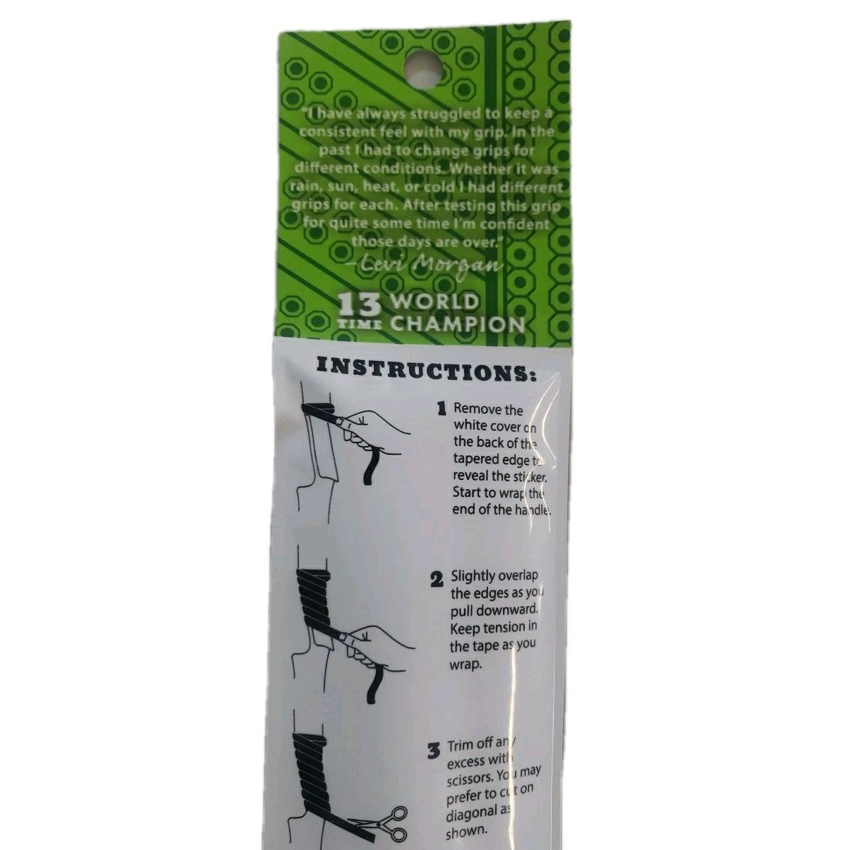 Self-Adhering Archery Grip Tape Moss for Bow Stabilization & Non-Slip Grip
