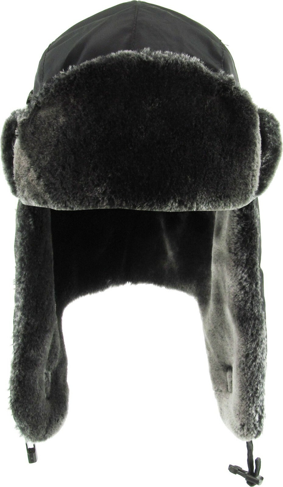 Solid Camo Soft Fur Aviator Trapper Winter Hat Ski Warm Cap