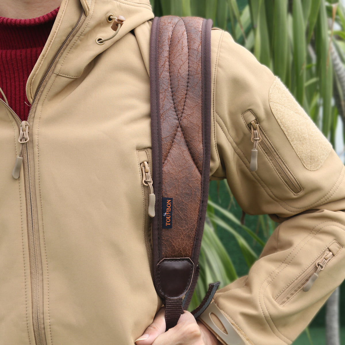 Neoprene Padded Rifle Sling with NonSlip 2 Point Gun Strap for Hunting
