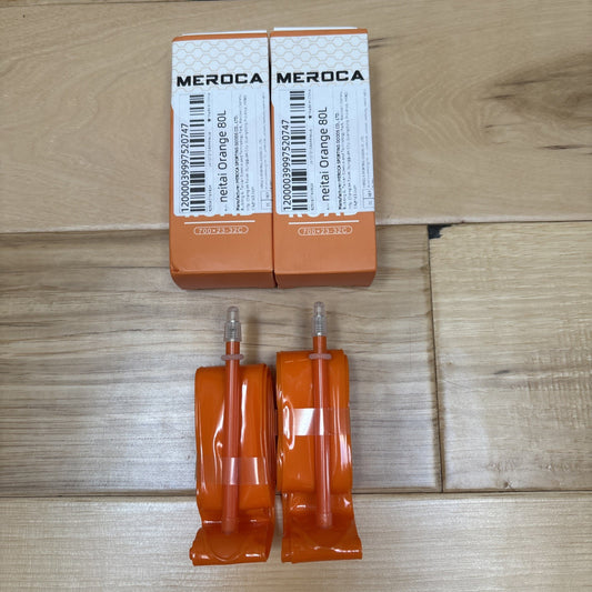 MEROCA Bicycle TPU Inner Tube 700C 23/32C Presta Valve 80mm Stem Pack of 2