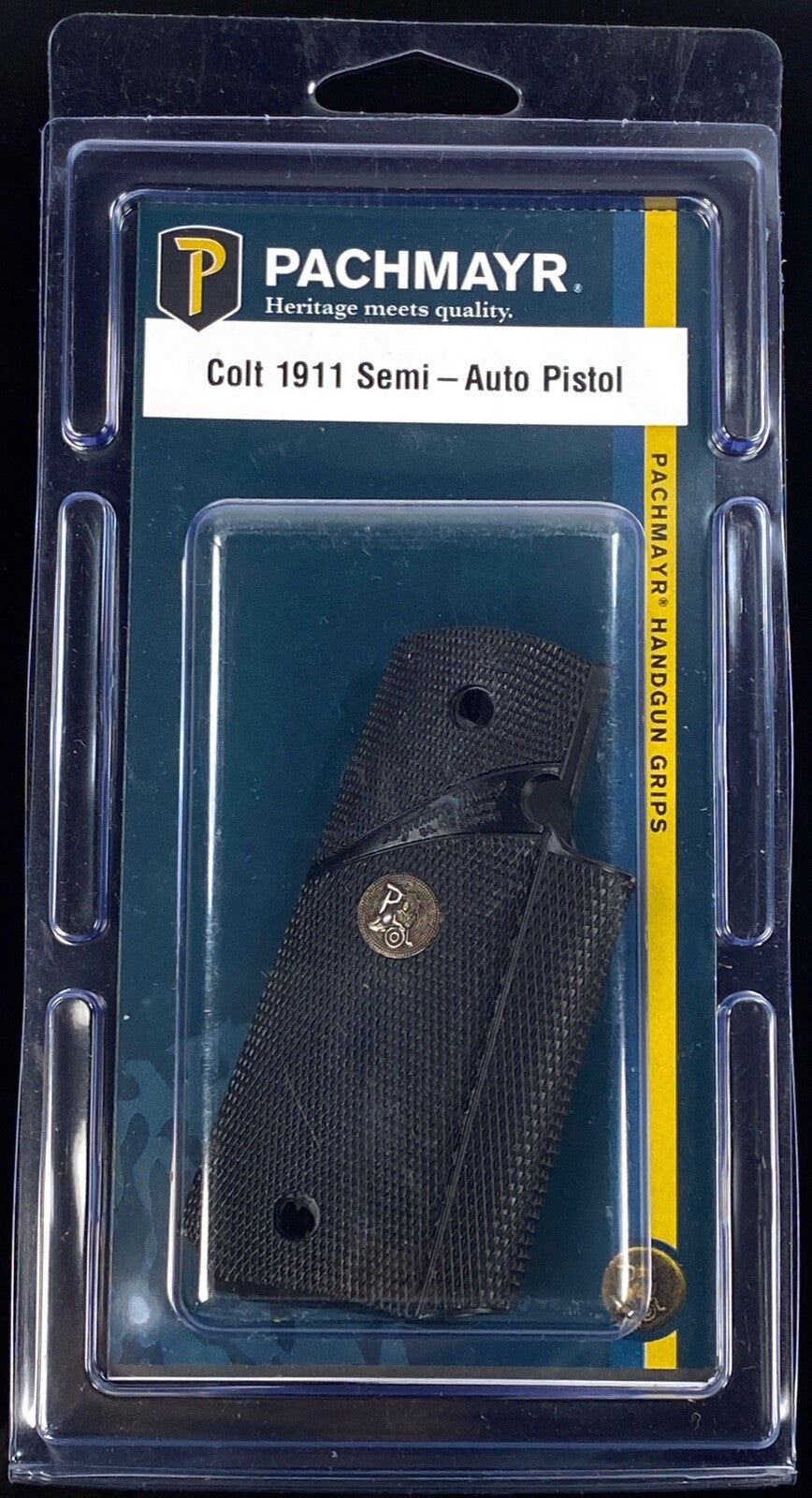 Pachmayr 1911A1 Signature Wrap-Around Rubber Grip for Colt 1911 Pistols