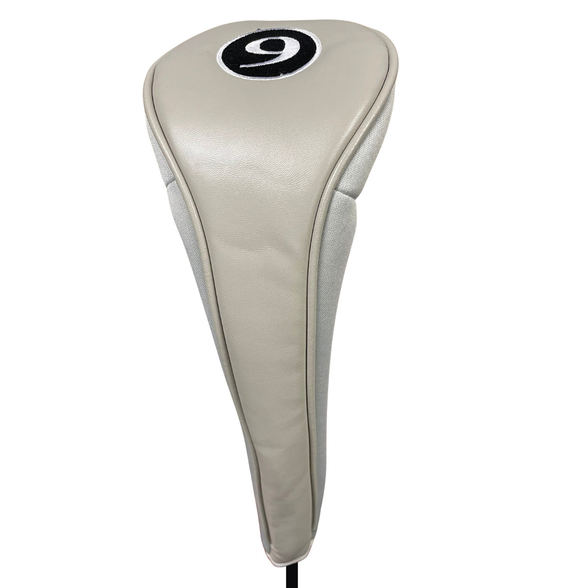 Golf Fairway Wood Headcover Set Neoprene Zipper Protector - Grey #9