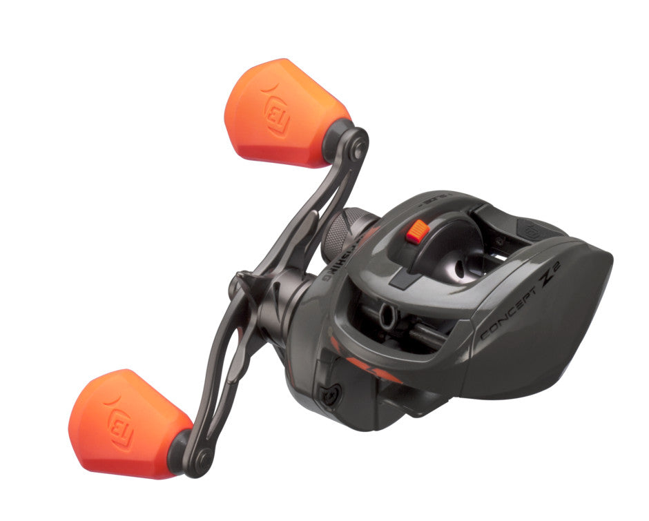 Spinning Fishing Reel 7.5:1 Cast Iron Carbon Frame SLIDE Magnetic Control