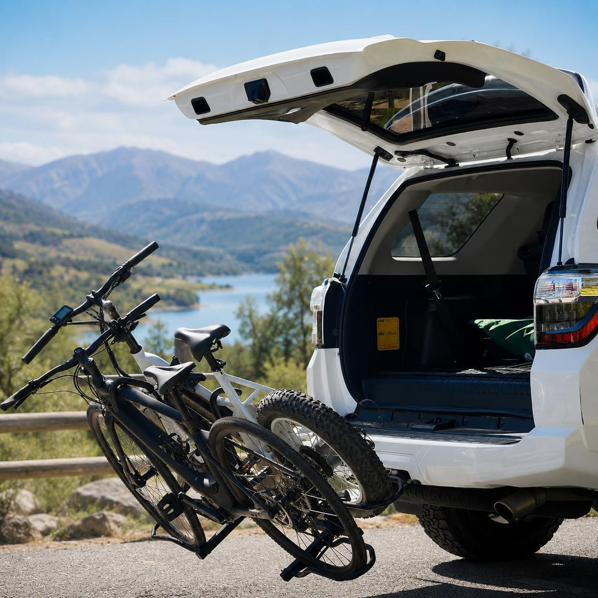 Heavy Duty Bike Hitch Rack for 2 Bikes 160LBS Capacity 2-Inch Receiver