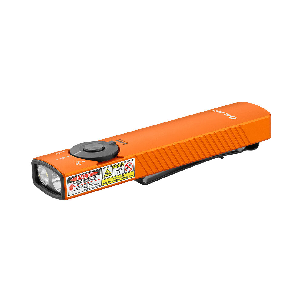 LED Flashlight with UV & Green Laser 1300 Lumens - Portable EDC Light