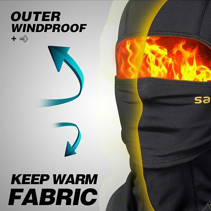 Windproof Ski Mask Balaclava for Cold Weather Winter Sports Men Women