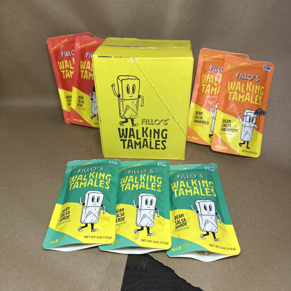 Vegan Ready-to-Eat Tamales Variety Pack - 4oz, 14 Flavors, Non-GMO