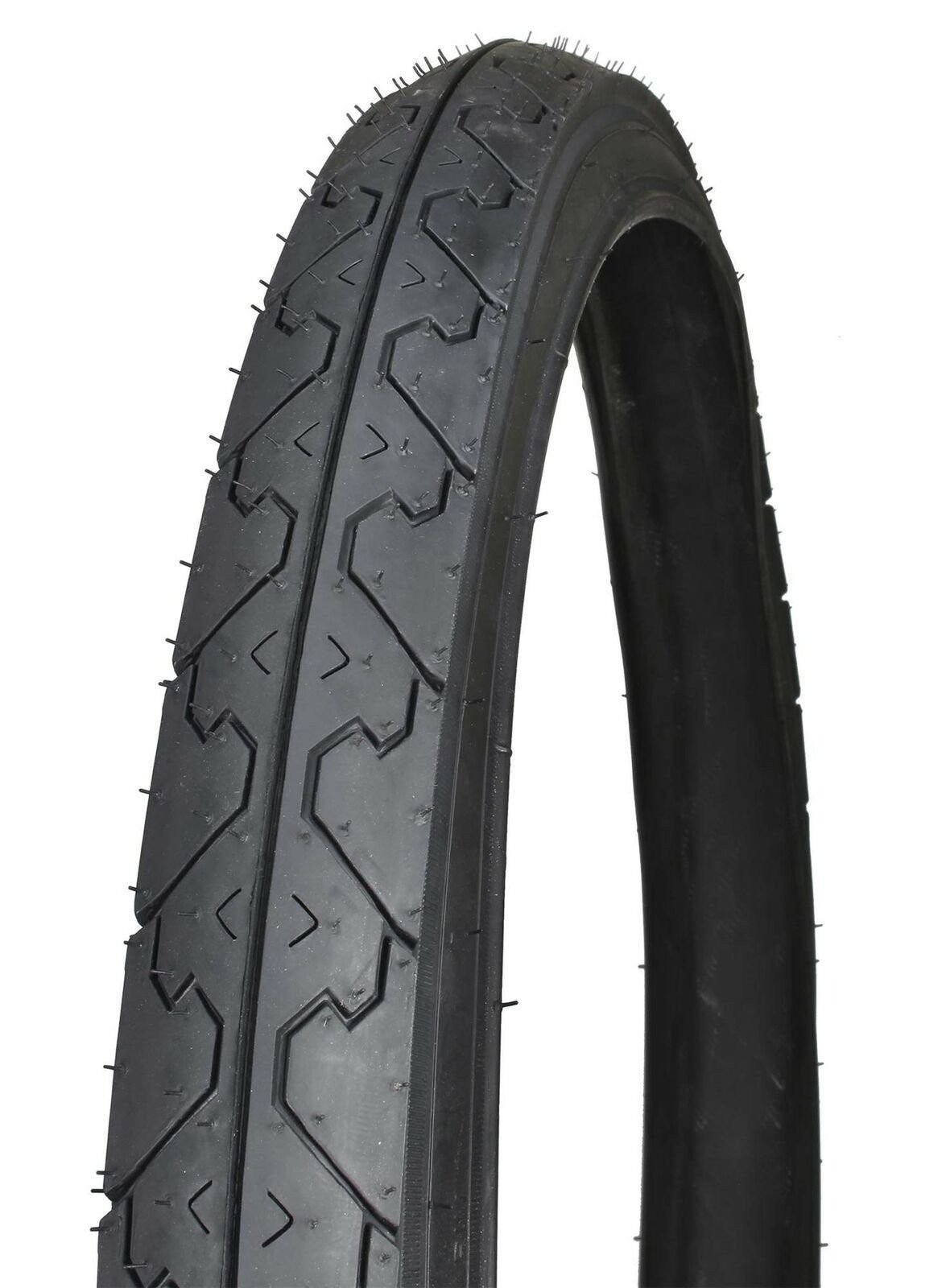 26x1.95 Bicycle Tires Pair - Mountain & Hybrid Road Tires, Black