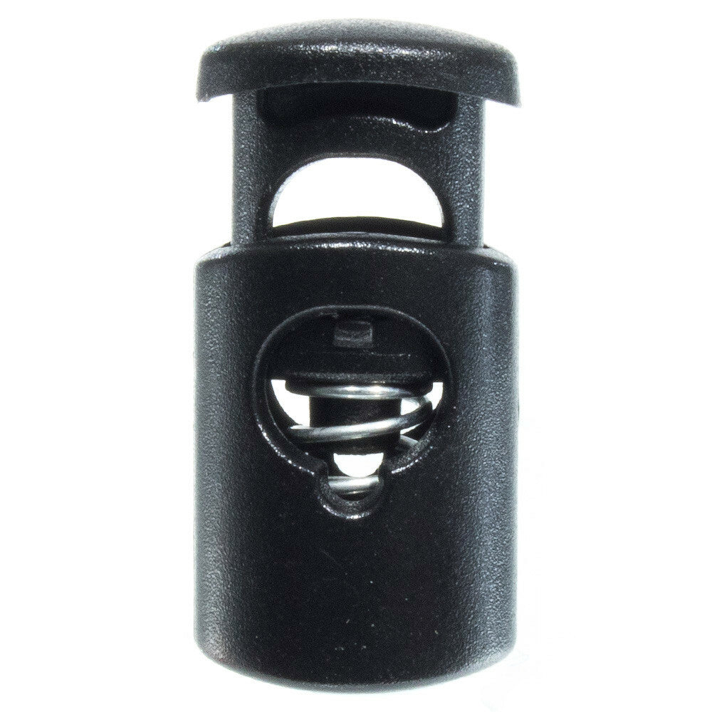 Plastic Toggle Barrel Cord Locks - Shock Cord Stopper Set, 5 Pack
