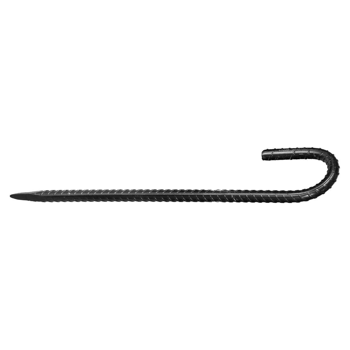 Heavy Duty Galvanized Steel Rebar Stakes 12 Inch 16 Pack Ground Anchors