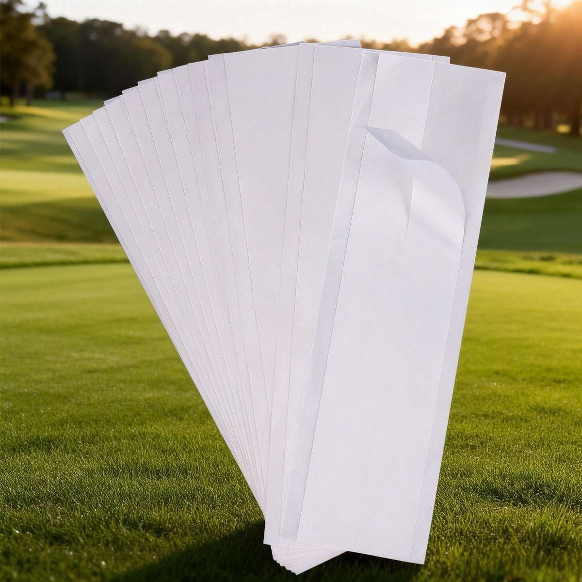 Golf Club Grip Tape Strips - Double Sided Rubber Replacement 13 Pack
