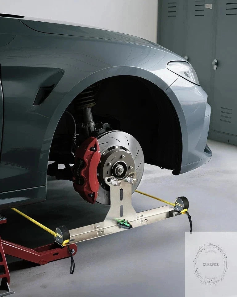 Heavy Duty Wheel Alignment Tool Kit with Tape Measures for Cars Trucks SUVs