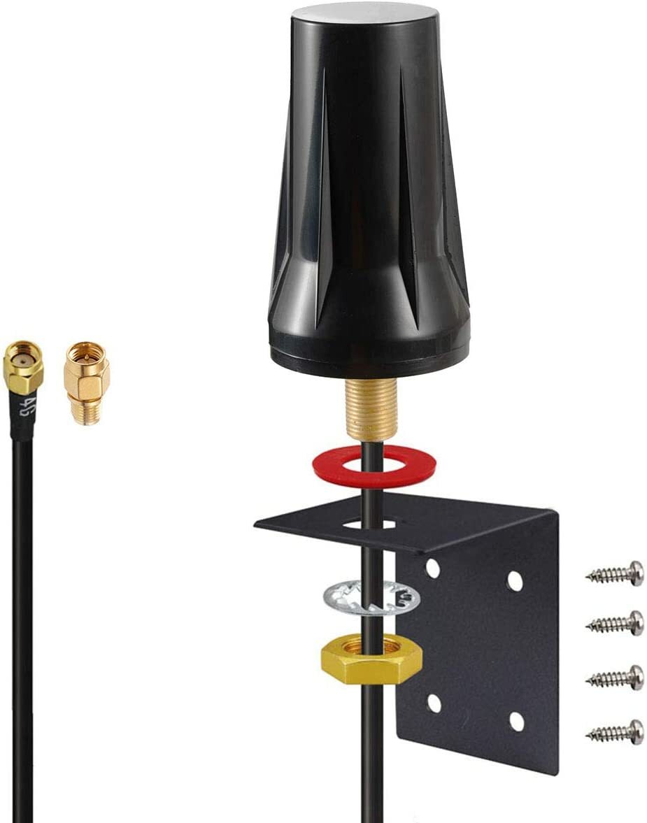 Cellular Antenna for Reolink GO PT Plus LTE Security Cameras - Waterproof Omni-Directional 7dBi