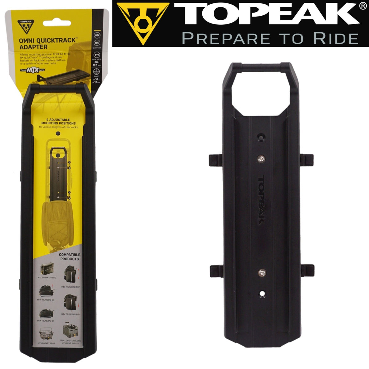 Topeak OMNI Quick Track Adapter for MTX Trunk Bags & Baskets