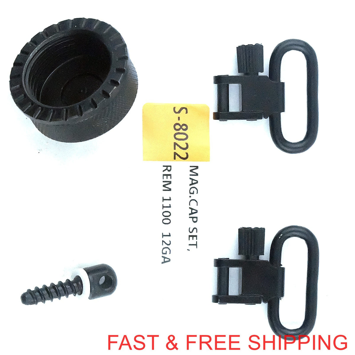 Remington 1100 Shotgun Sling Mount Kit with Magazine Cap & Swivels 12 Gauge