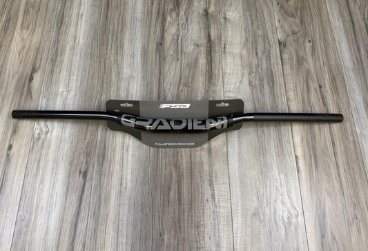 FSA Gradient Riser MTB Handlebar 35x25x800mm Alloy Black Enduro Trail