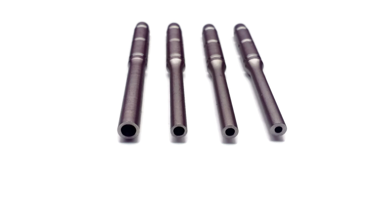 Set of 4 Hollow End Roll Pin Starter Punches - Stainless Steel Tools
