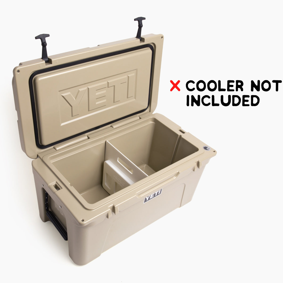 Ice Pack Divider for YETI Coolers - Fits Tundra 35, 45, 65 & Haul