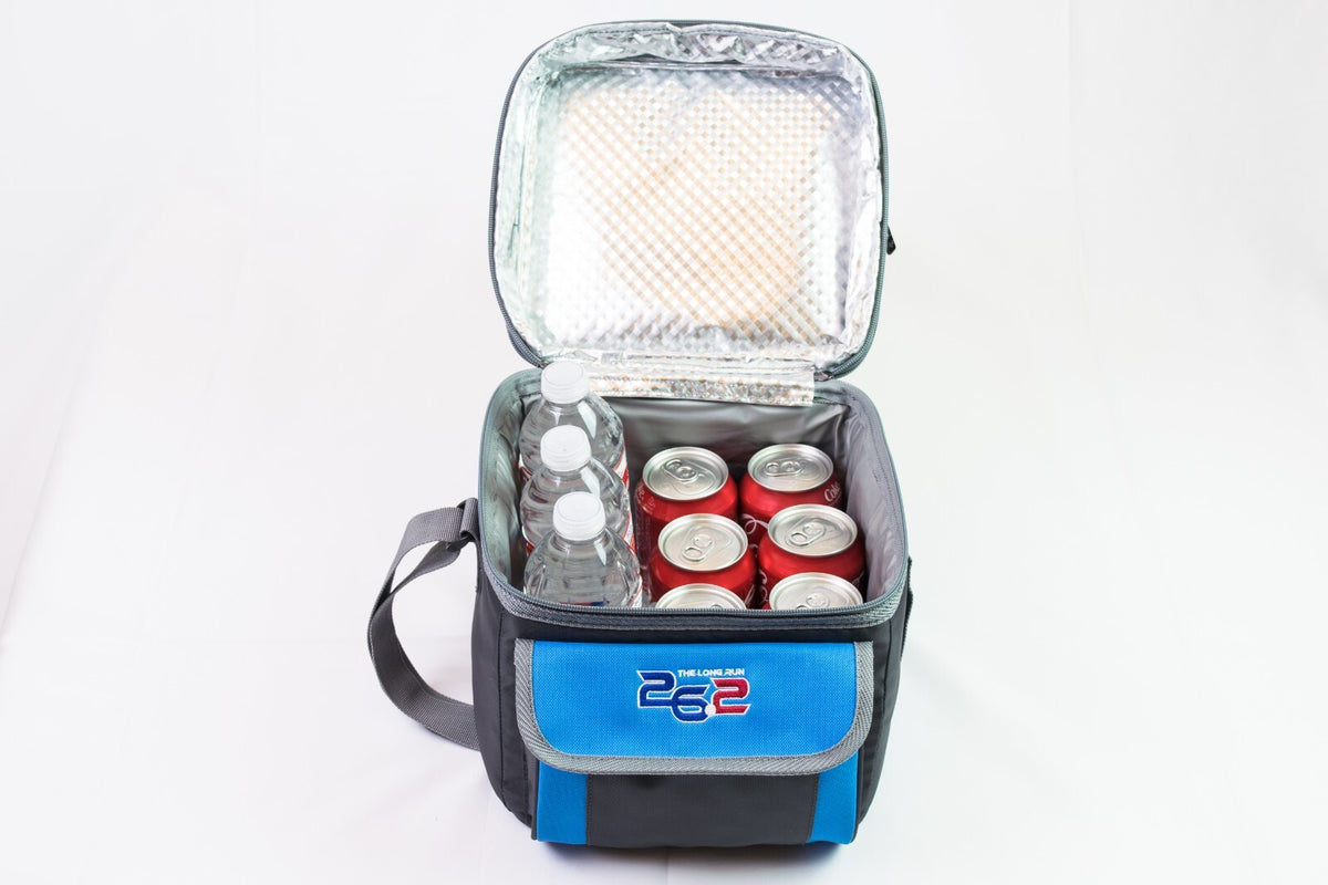 Insulated Soft-Sided Cooler Bag for 9 Cans, Leakproof Lunch Tote with Adjustable Strap