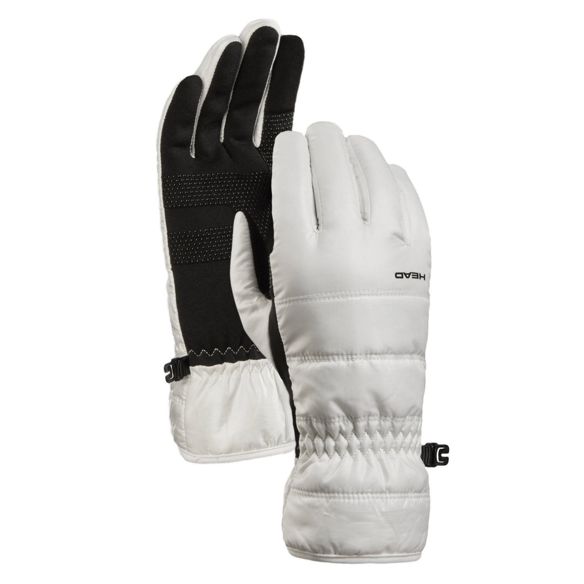 Women Waterproof Touchscreen Gloves Large Windproof Snow Gloves White