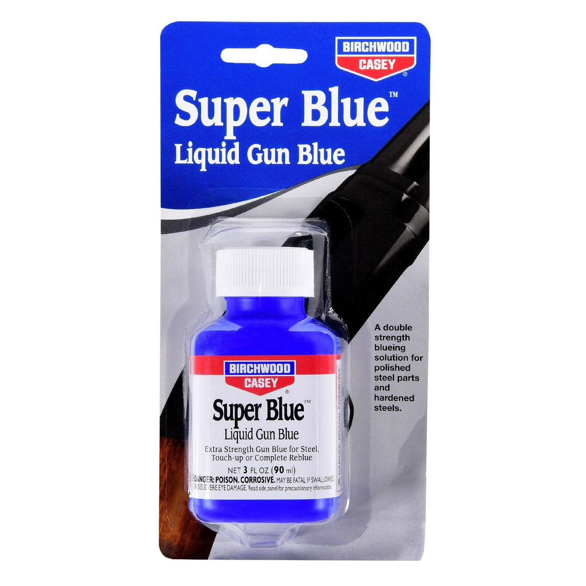 Liquid Gun Blue for Polished Hardened Steel - Touch-Up & Re-Blue