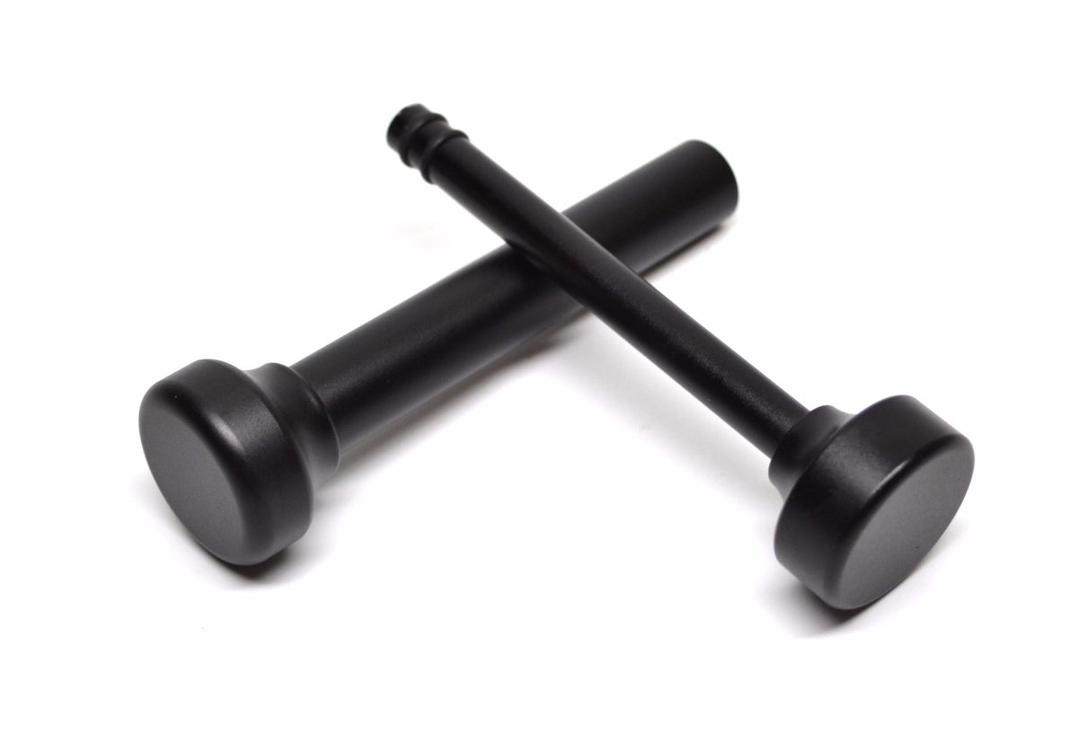 Fire Piston Fire Starter - Anodized Black Camping and Survival Tool