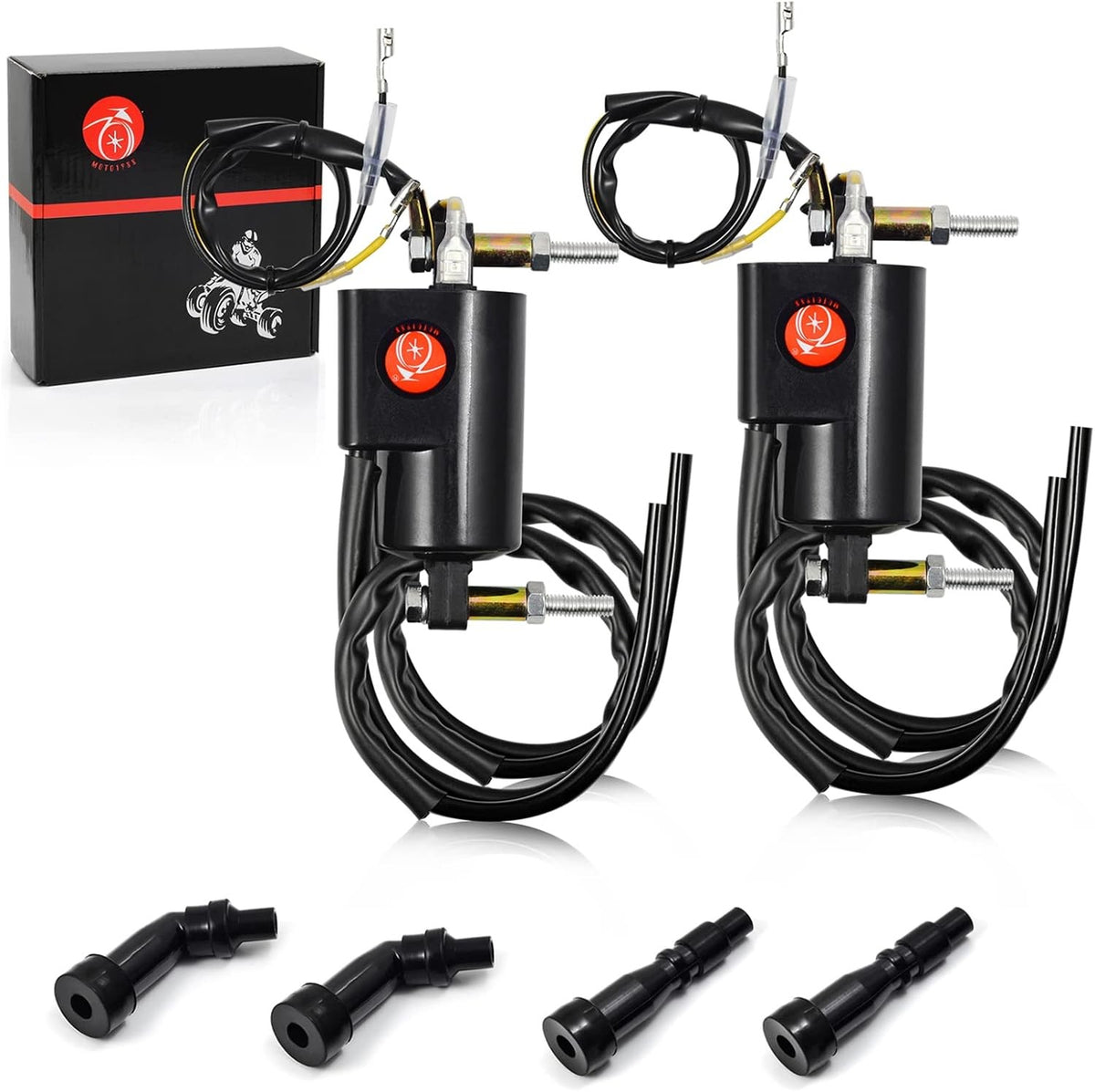 Ignition Coils Set for Suzuki GS 550 650 750 850 1000 1100 Bandit 1200 GSF1200