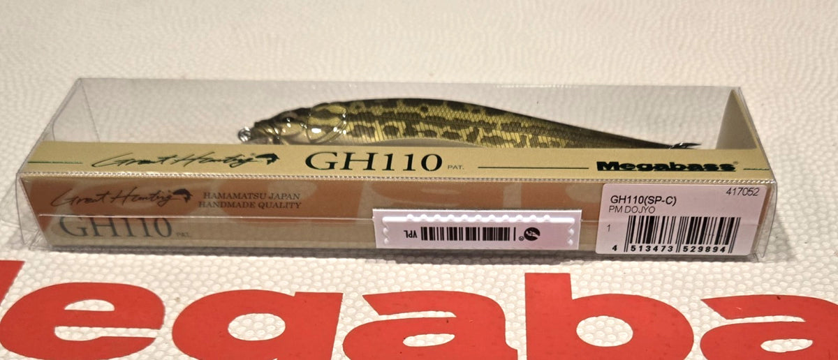 Megabass Limited GH110 Slow Floating Jerkbait - PM Dojyo Color 110.5mm 13.5g