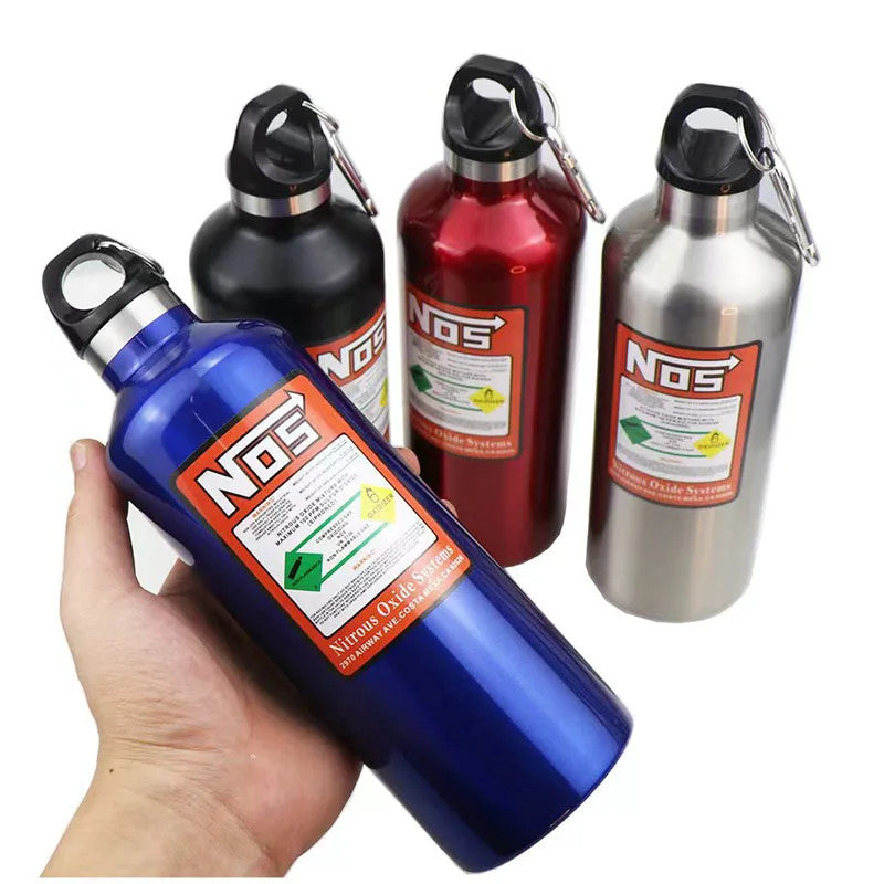 500ML Stainless Steel Water Bottle for Car Motorcycle Racing Insulation Cup