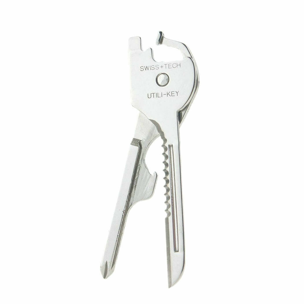 Multi-Function Keychain Screwdriver Tool with Bottle Opener and Knife