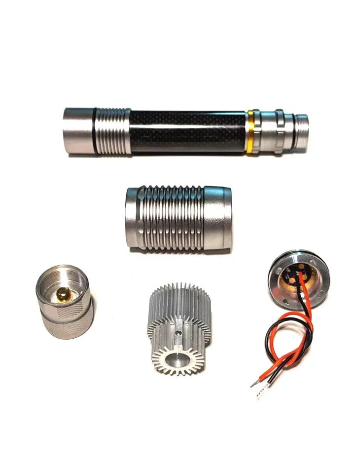 DIY Laser Pointer Host Kit for 12mm Modules & 20mm Drivers