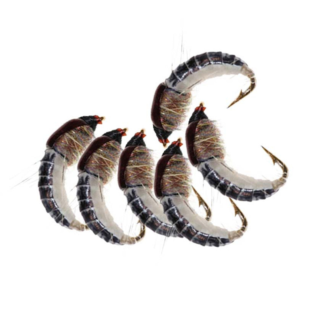 Artificial Fishing Flies Kit - 24 Pcs Trout Bass Perch Saltwater Freshwater Lures