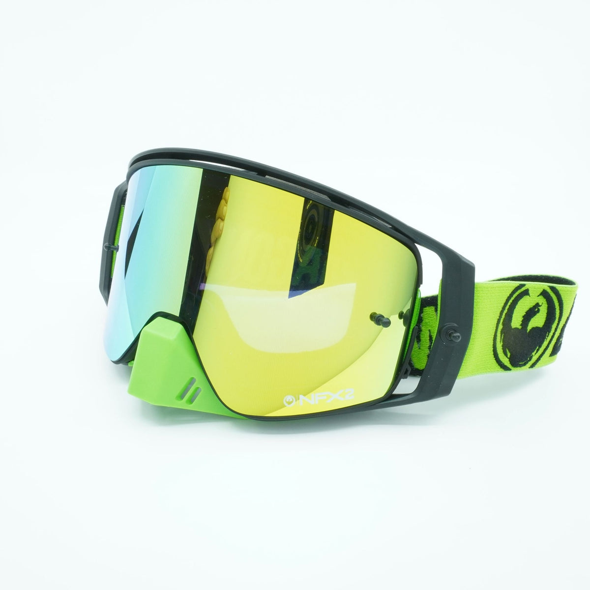 Mens Dragon Alliance NFX2 MX 2 Ski & Snowboard Goggles - Break Green