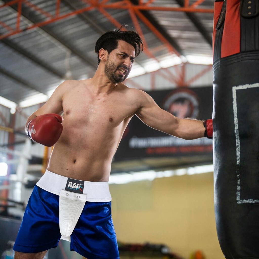 Muay Thai MMA Groin Protector Guard for Combat Sports - RAD