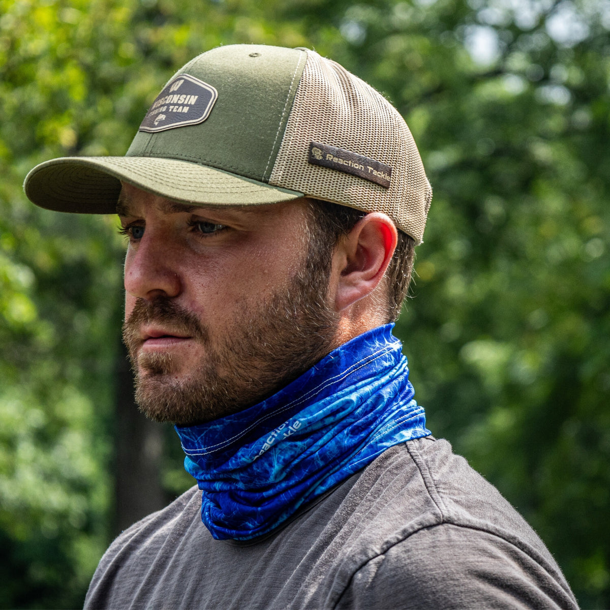 UPF 50+ Neck Gaiter Face Mask for Sun Protection Fishing Hiking
