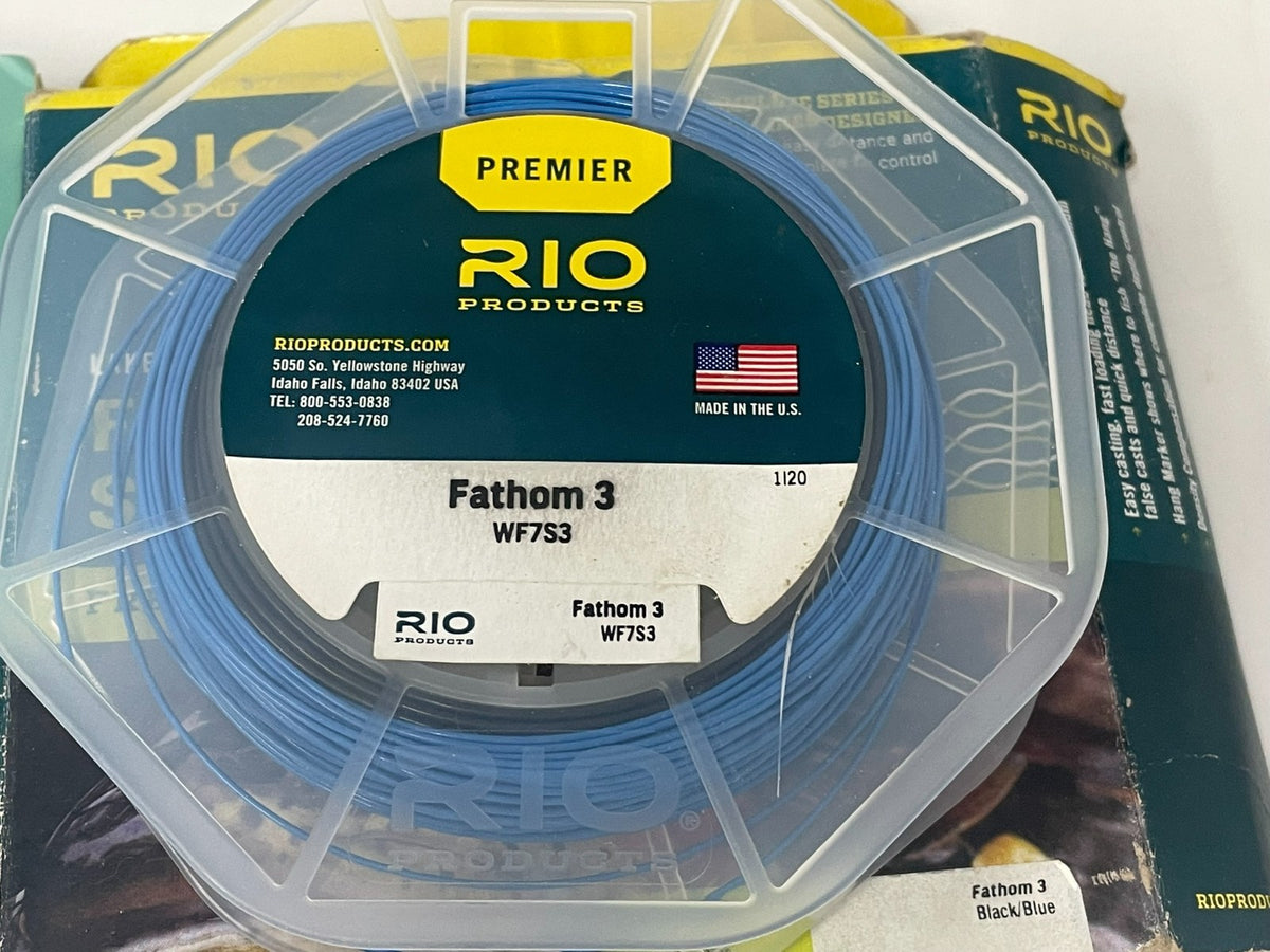 Fly Fishing Line Set 2 Pack Superflo Stillwater Taper and Rio Fathom Sink