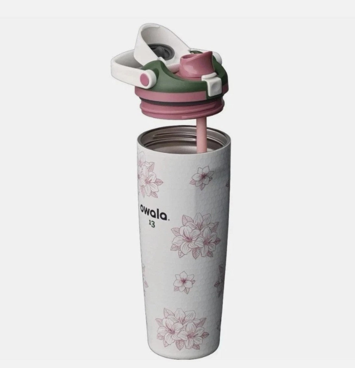 Insulated Stainless Steel Water Bottle with Leak-Proof Lid - 30oz