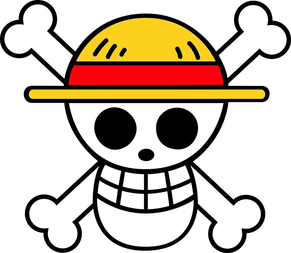 One Piece Vinyl Sticker - 3 Inch Weather-Resistant Decal for Laptops & Accessories
