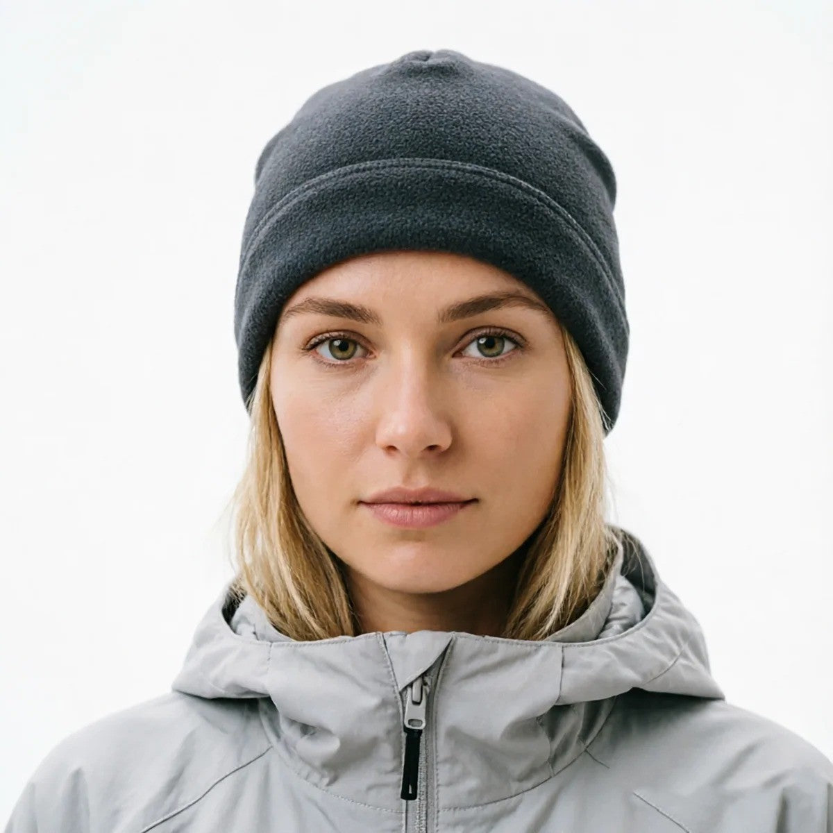 Unisex Winter Fleece Beanie Hat - Windproof Skiing & Outdoor Cap