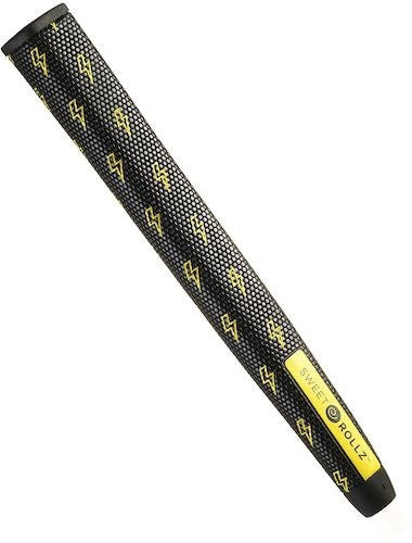Midsize Golf Putter Grip with Honeycomb Pattern - Sweet Rollz Thunderstruck