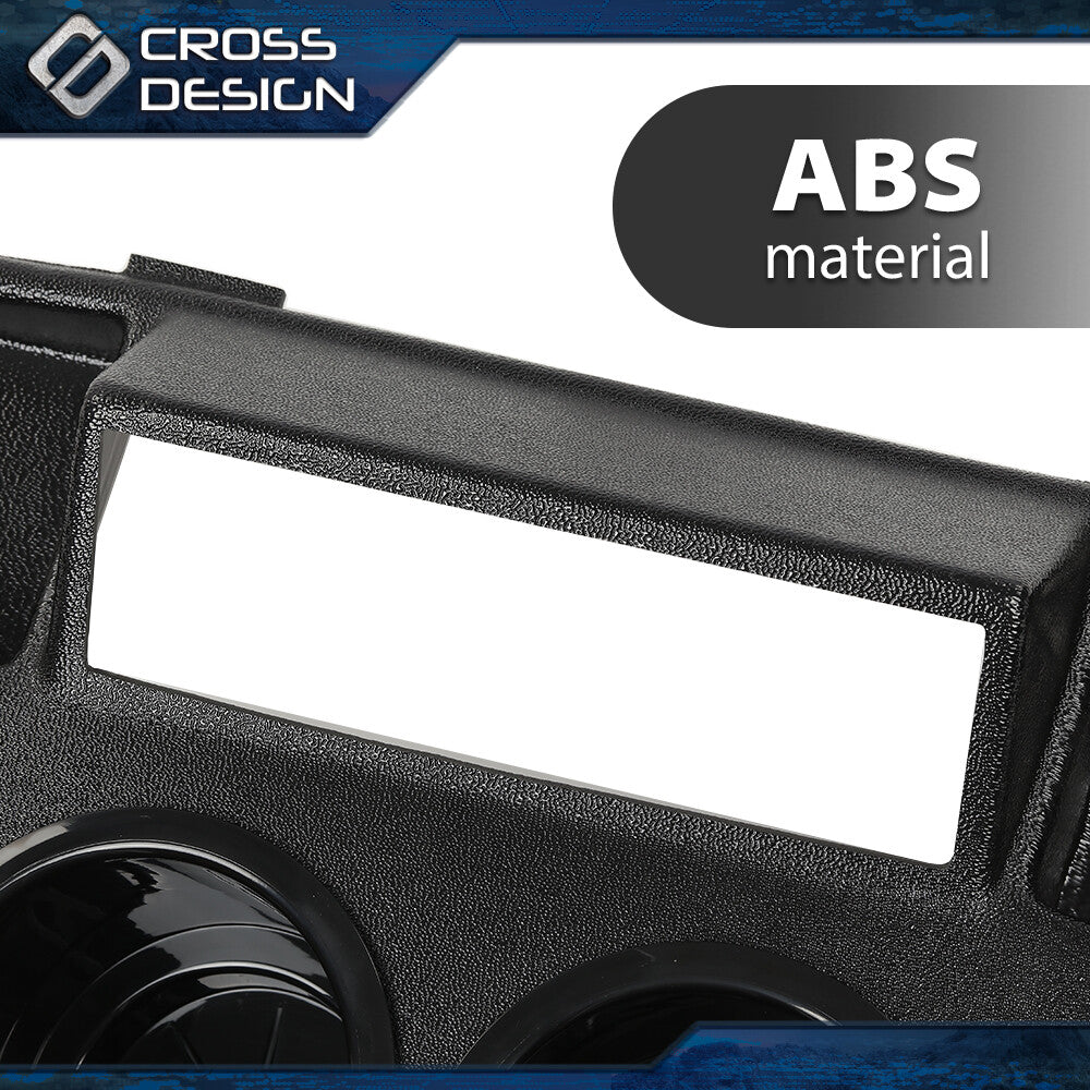 Yamaha Drive Dash Radio Adapter Black - Vehicle Dashboard Mounting
